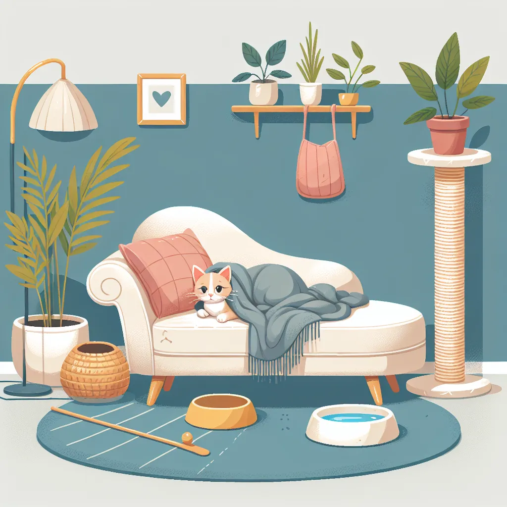 Kot w domu: jak stworzyć idealne warunki dla mruczącego pupila