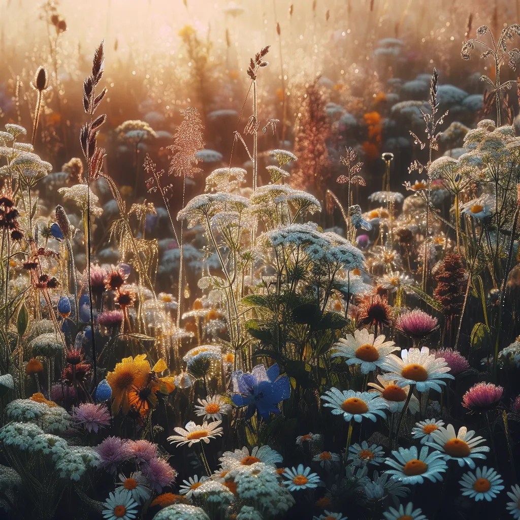 Różnorodność roślin leczniczych polskich łąk