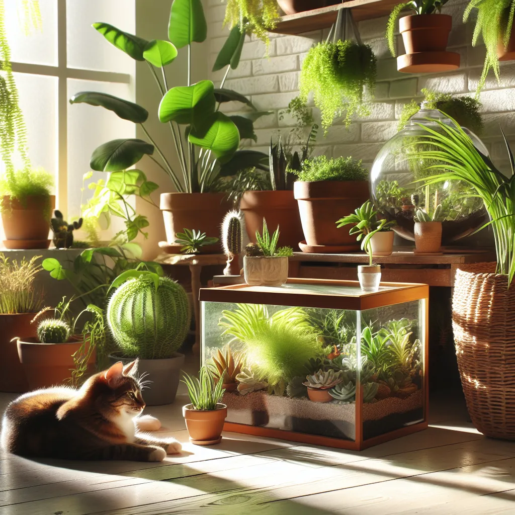 Jak stworzyć domowy ekosystem: rośliny i zwierzęta w harmonii