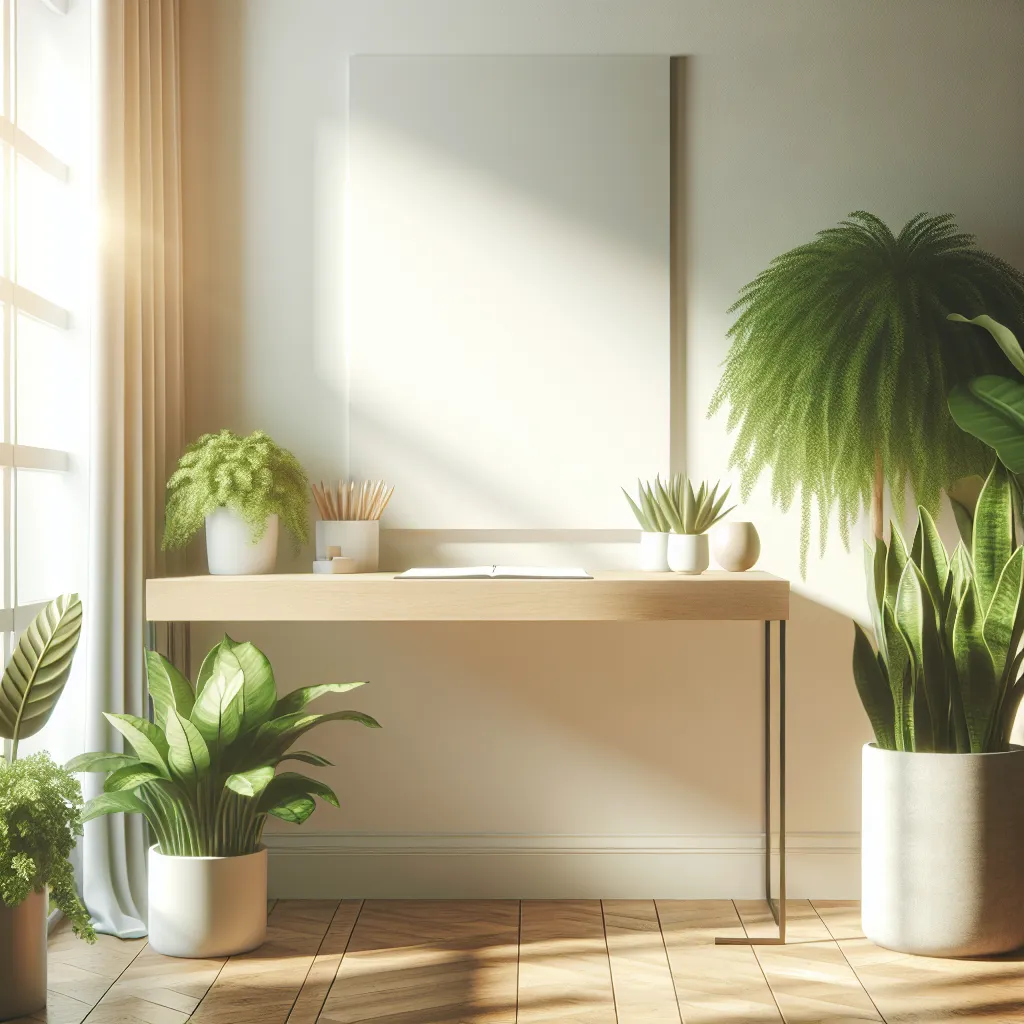 Rośliny oczyszczające powietrze w domowym zaciszu